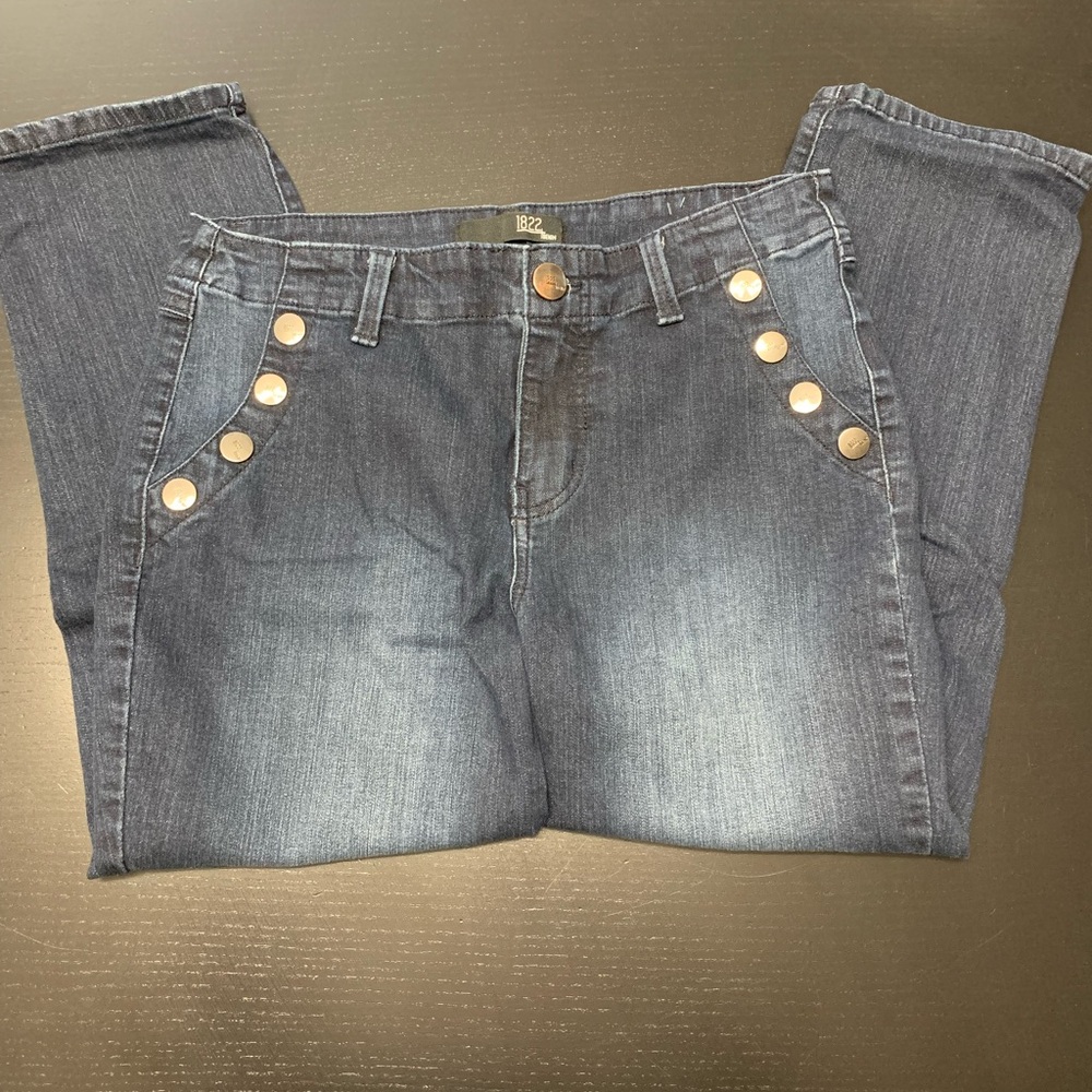 1822 Denim Women's Size 10 Capri Style Jeans